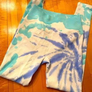 Spiritual Gangter Tye Dye Blue and Teal pants
